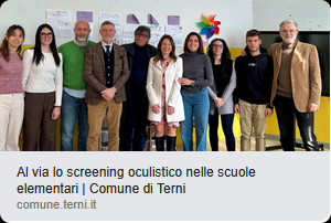 screening comune terni 2025