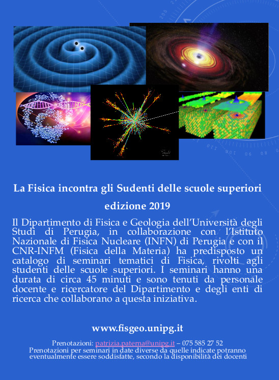 attività 2019 con le scuole